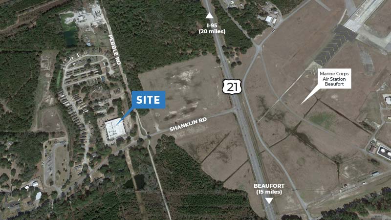 Industrial Building Available – 40 Shanklin Rd, Beaufort, SC